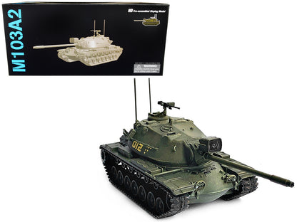 United States M103A2 Heavy Tank D12 Olive Drab "NEO Dragon Armor" Series 1/72 Plastic Model by Dragon Models-DiecastModeler.com