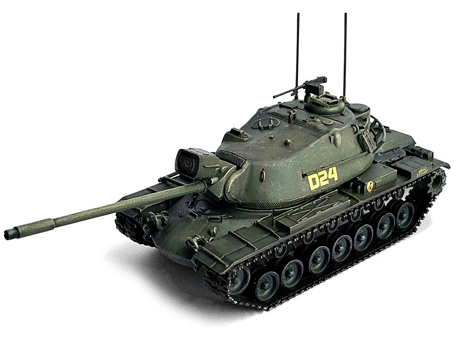 United States M103A2 Heavy Tank D24 Olive Drab "NEO Dragon Armor" Series 1/72 Plastic Model by Dragon Models-DiecastModeler.com