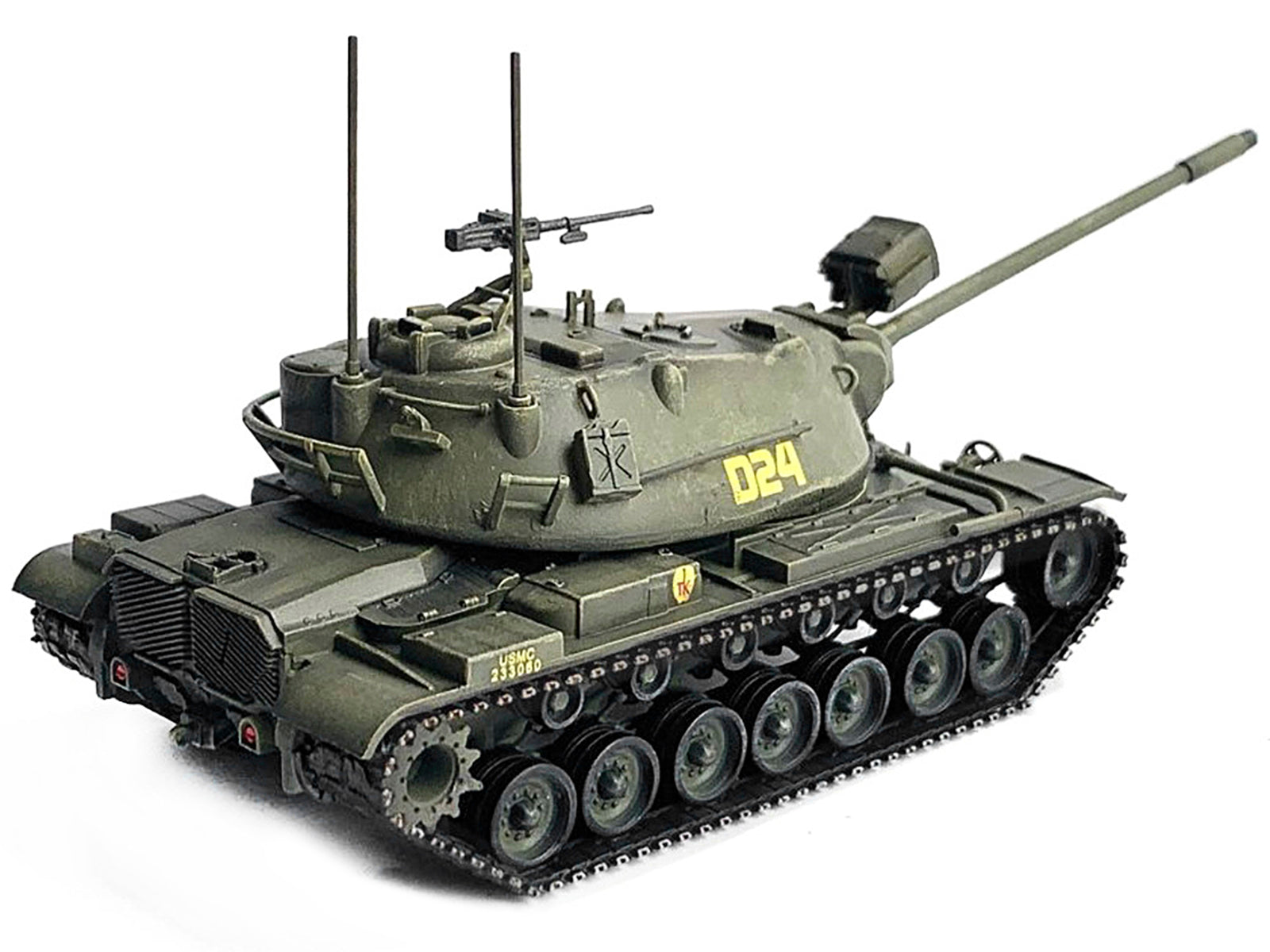 United States M103A2 Heavy Tank D24 Olive Drab "NEO Dragon Armor" Series 1/72 Plastic Model by Dragon Models-DiecastModeler.com