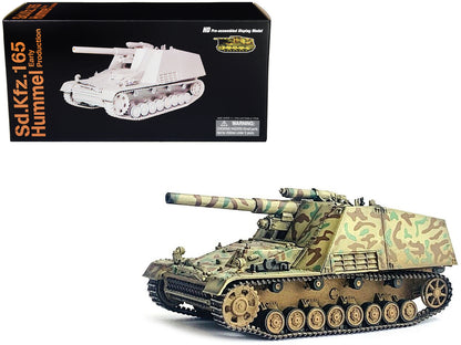 German Sd.Kfz.165 Hummel Self-Propelled Gun V1 "Early Production German Army" "NEO Dragon Armor" Series 1/72 Plastic Model by Dragon Models-DiecastModeler.com