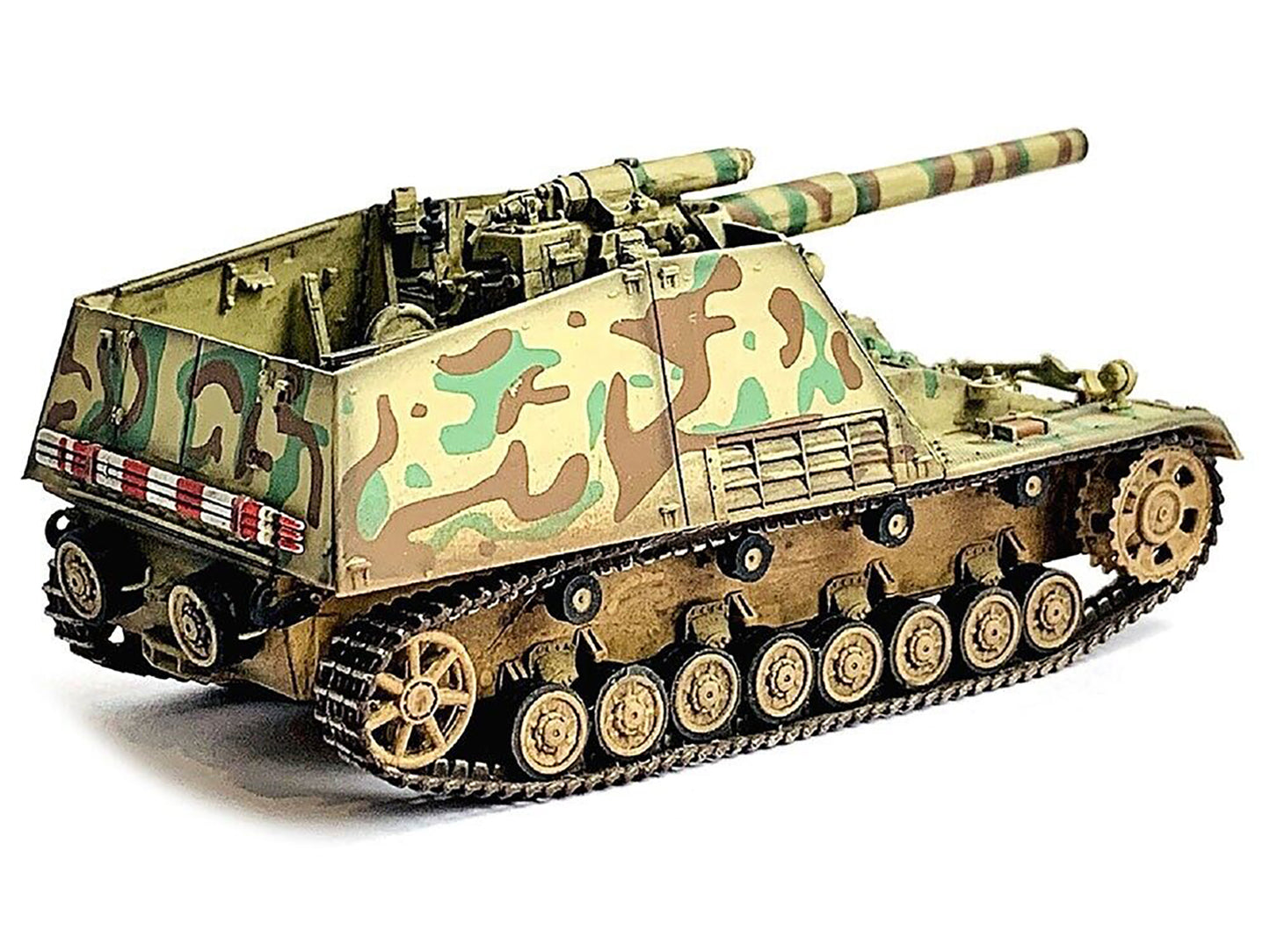 German Sd.Kfz.165 Hummel Self-Propelled Gun V2 "Early Production German Army" "NEO Dragon Armor" Series 1/72 Plastic Model by Dragon Models-DiecastModeler.com