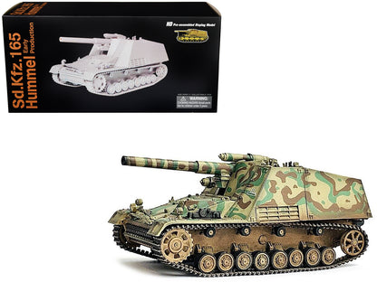 German Sd.Kfz.165 Hummel Self-Propelled Gun V2 "Early Production German Army" "NEO Dragon Armor" Series 1/72 Plastic Model by Dragon Models-DiecastModeler.com