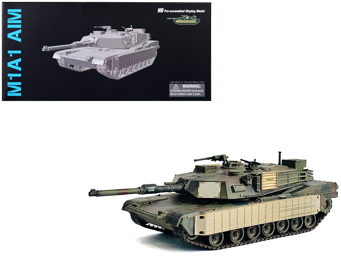United States M1A1 AIM Tank "8th Tank Battalion II MEB US Marine Corps Iraq" (2003) "NEO Dragon Armor" Series 1/72 Plastic Model by Dragon Models-DiecastModeler.com
