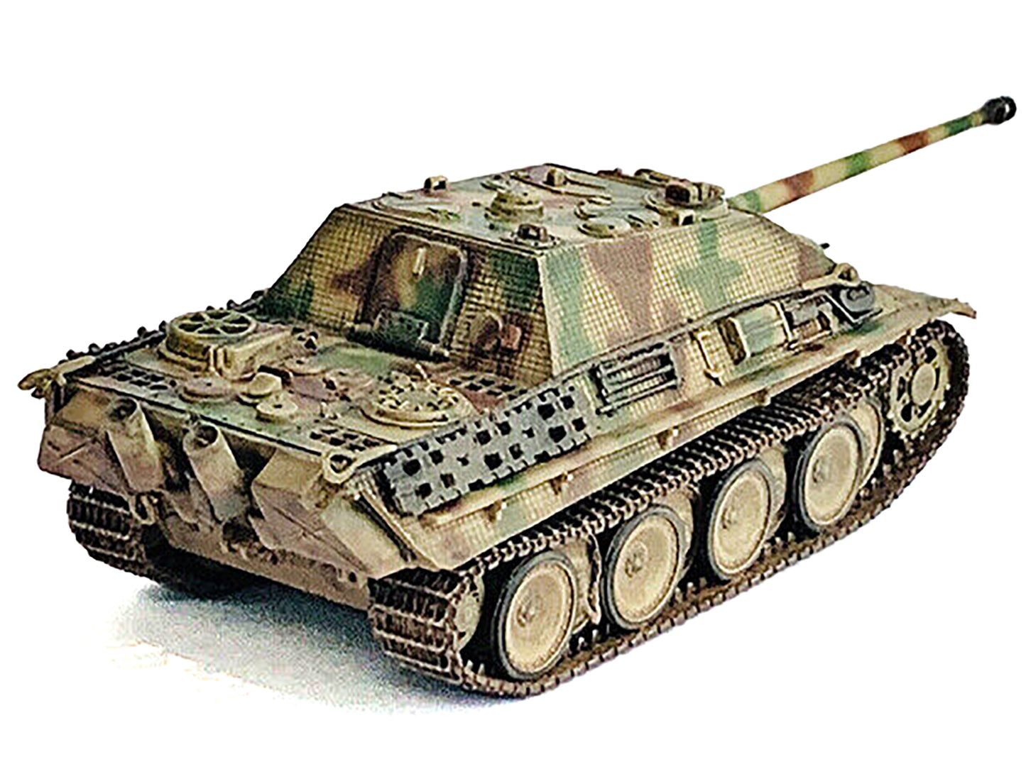 Germany Sd.Kfz.173 Jagdpanther Ausf.G1 Late Production Tank "sPz.Jg.Abt.654 France" (1944) "NEO Dragon Armor" Series 1/72 Plastic Model by Dragon Models-DiecastModeler.com