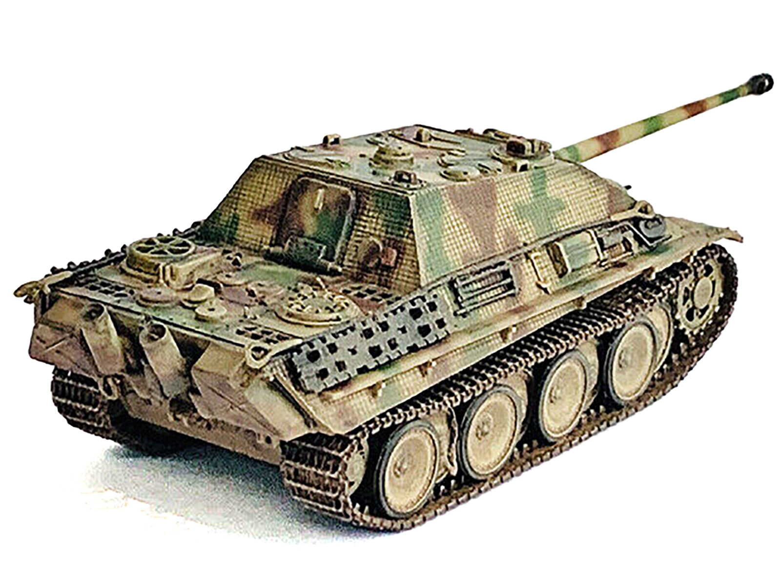 Germany Sd.Kfz.173 Jagdpanther Ausf.G1 Late Production Tank "sPz.Jg.Abt.654 France" (1944) "NEO Dragon Armor" Series 1/72 Plastic Model by Dragon Models-DiecastModeler.com