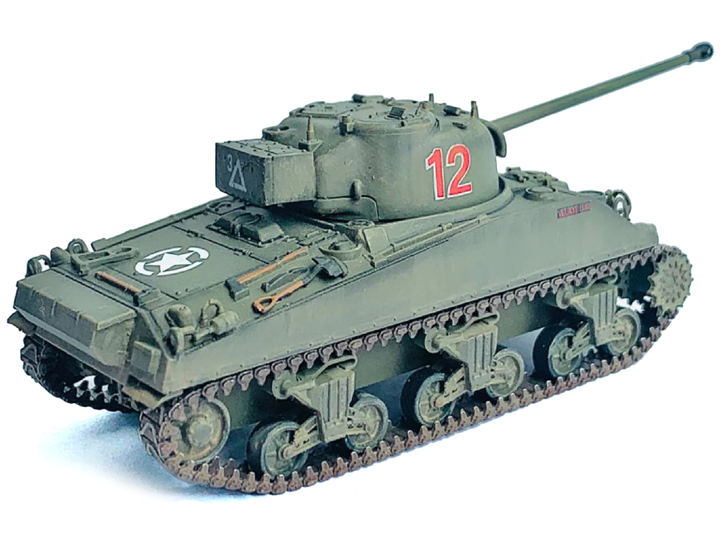 British Sherman Firefly Vc Tank #12 "3 Troop A Sqd. Northamptonshire Yeomanry France" (1944) "NEO Dragon Armor" Series 1/72 Plastic Model by Dragon Models-DiecastModeler.com
