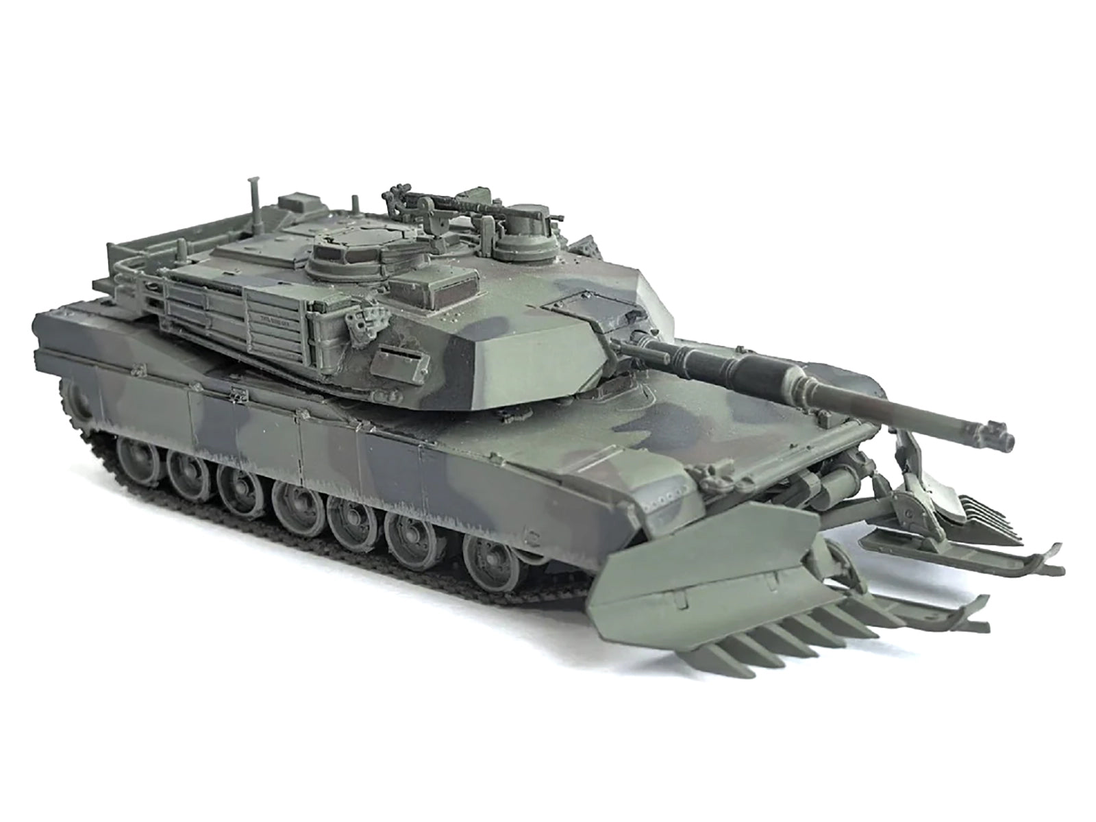 United States M1A2 SEP (System Enhancement Package) Tank with Mine Plow (Plowing Mode) "United States Army 1st Battalion 16th Cav. Reg. Fort Knox" (2002)" Green Camouflage "NEO Dragon Armor" Series 1/72 Plastic Model by Dragon Models-DiecastModeler.com