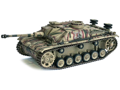 Germany StuG III Ausf. G "Early Production" Tank "#233 Pz.Abt. 103 3.Pz.Gren. Div. Rome" (1943) "NEO Dragon Armor" Series 1/72 Plastic Model by Dragon Models-DiecastModeler.com