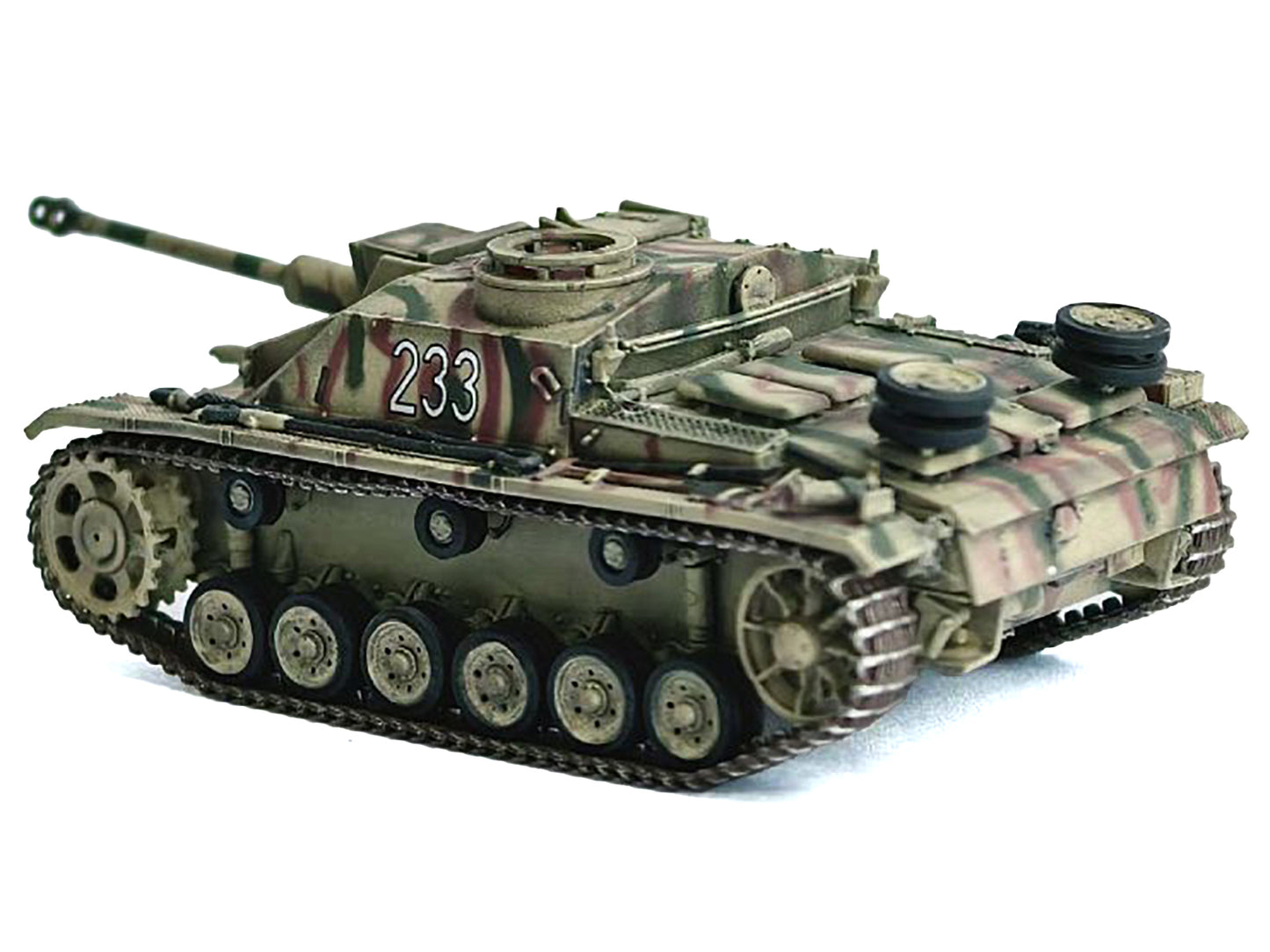 Germany StuG III Ausf. G "Early Production" Tank "#233 Pz.Abt. 103 3.Pz.Gren. Div. Rome" (1943) "NEO Dragon Armor" Series 1/72 Plastic Model by Dragon Models-DiecastModeler.com