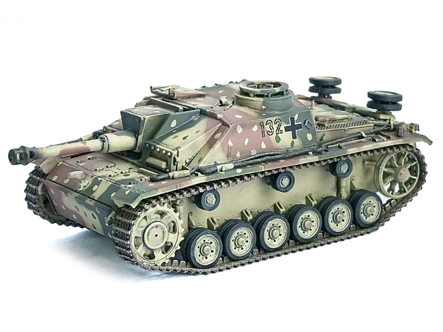 Germany 10.5cm StuH.42 Ausf. G Tank "Unidentified Unit Ardennes" (1944) "NEO Dragon Armor" Series 1/72 Plastic Model by Dragon Models-DiecastModeler.com