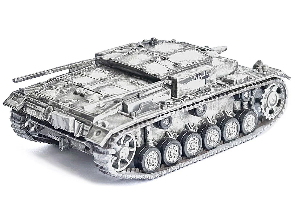 Germany StuG. III Ausf.E Tank Winter Camouflage "StuG.Abt. 202 Russia" (1942) "NEO Dragon Armor" Series 1/72 Plastic Model by Dragon Models