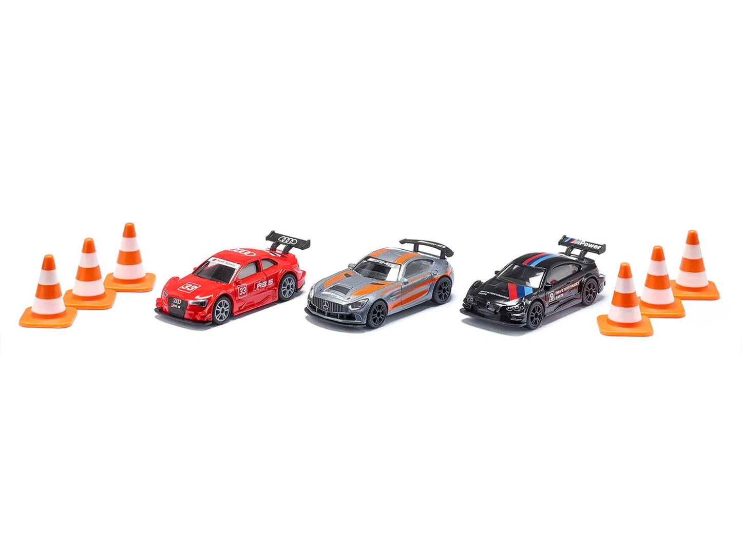 Race Cars 3 Car Set Diecast Models by Siku