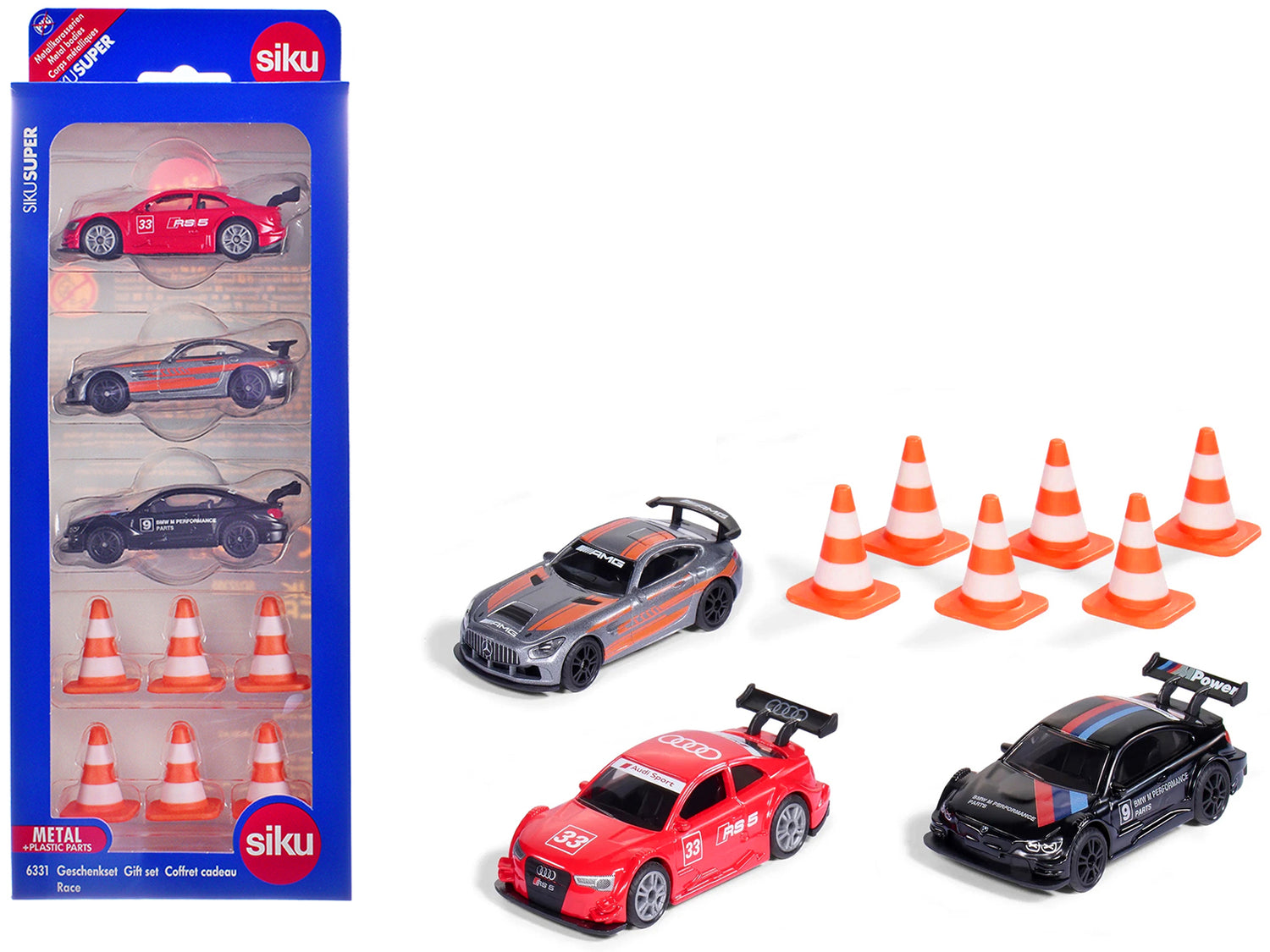 Race Cars 3 Car Set Diecast Models by Siku-DiecastModeler.com