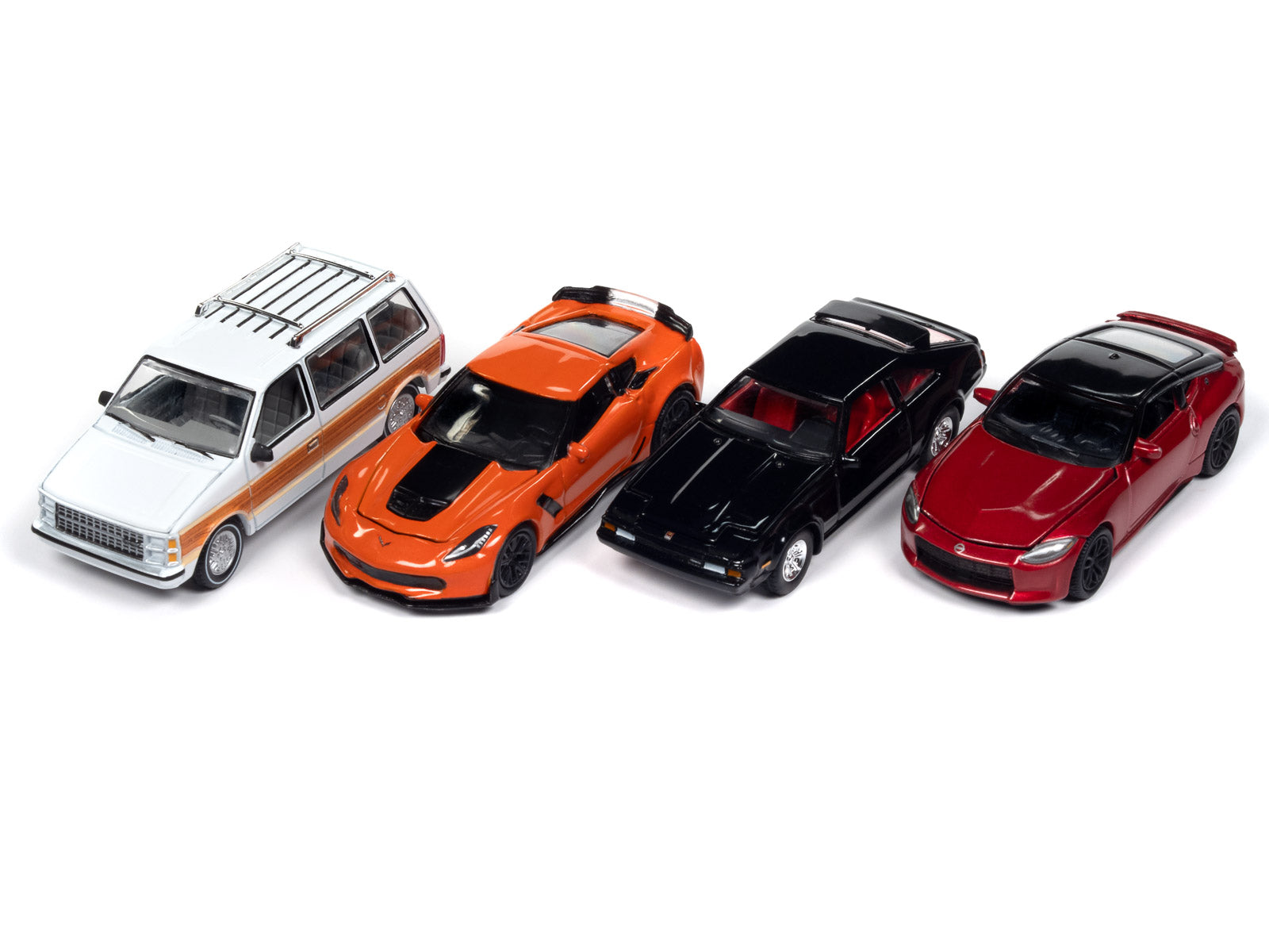 Auto World Premium 2024 Set A of 6 pieces Release 2 1/64 Diecast Model Cars by Auto World-DiecastModeler.com