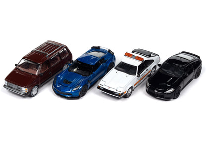 Auto World Premium 2024 Set B of 6 pieces Release 2 1/64 Diecast Model Cars by Auto World-DiecastModeler.com