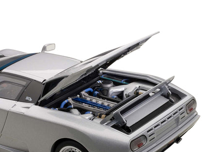 Bugatti EB110 GT Silver 1/18 Diecast Car Model by Autoart-DiecastModeler.com
