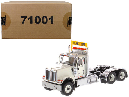 International HX520 Day Cab Tandem Tractor White 1/50 Diecast Model by Diecast Masters-DiecastModeler.com