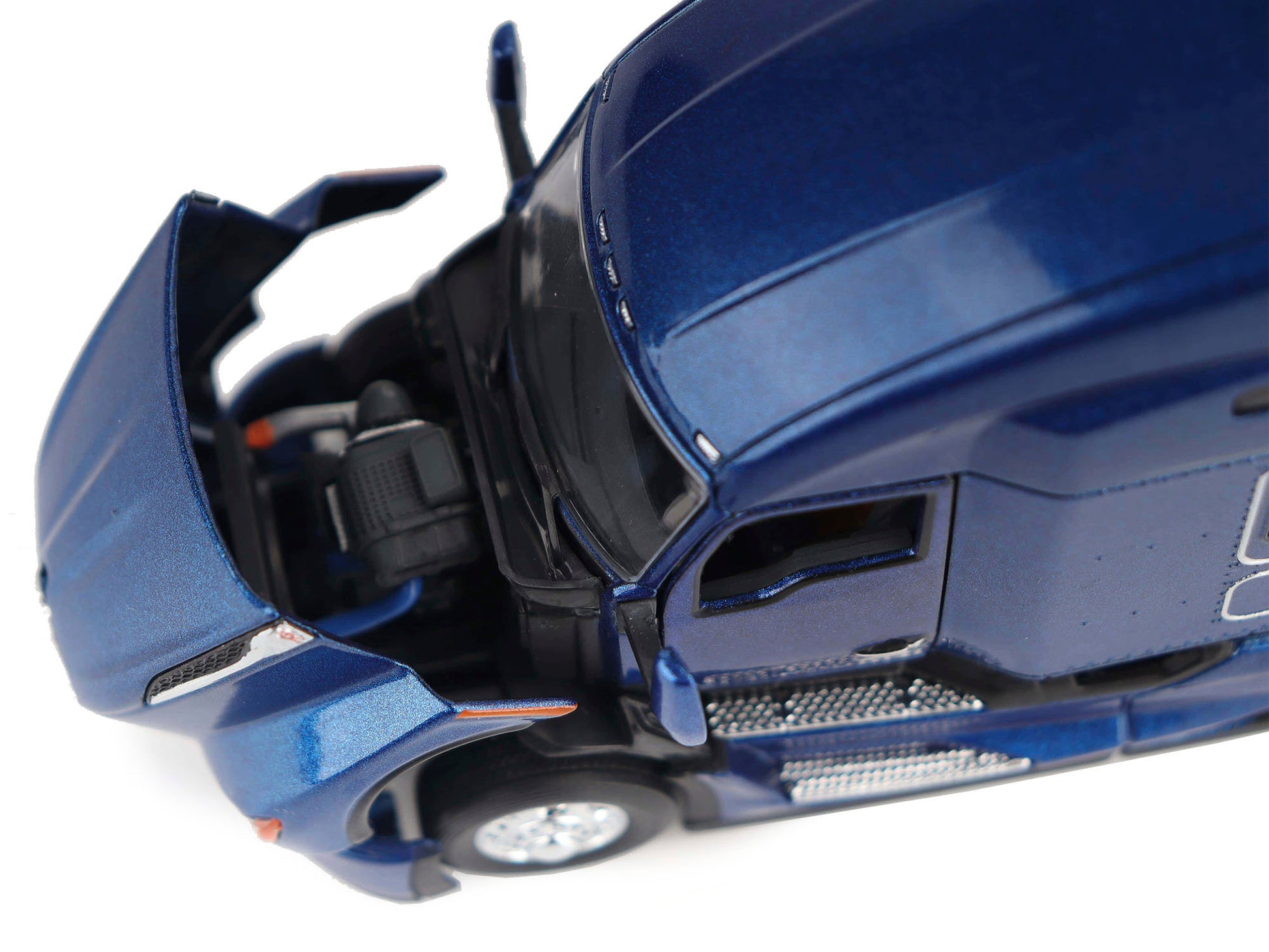 Kenworth T680 Truck Tractor Deep Cerulean Blue Metallic "Transport Series" 1/50 Diecast Model by Diecast Masters-DiecastModeler.com