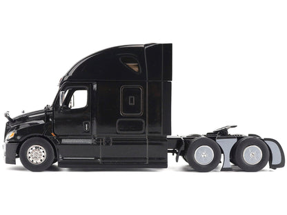 Freightliner New Cascadia Sleeper Cab Truck Tractor Black "Transport Series" 1/50 Diecast Model by Diecast Masters-DiecastModeler.com