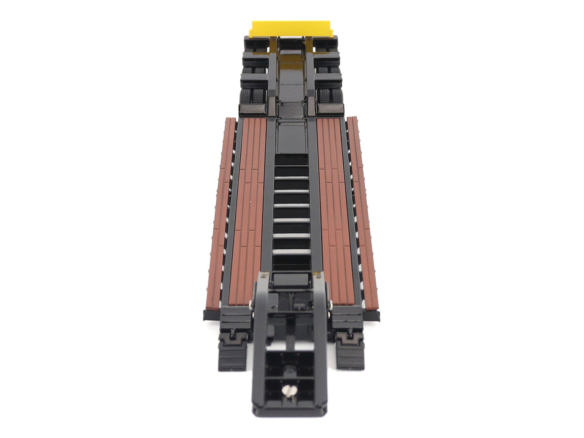 Trail King TK120 Hydraulic Detachable Gooseneck Lowboy Trailer Black (Regular Version) "Transport Series" 1/50 Diecast Model by Diecast Masters-DiecastModeler.com