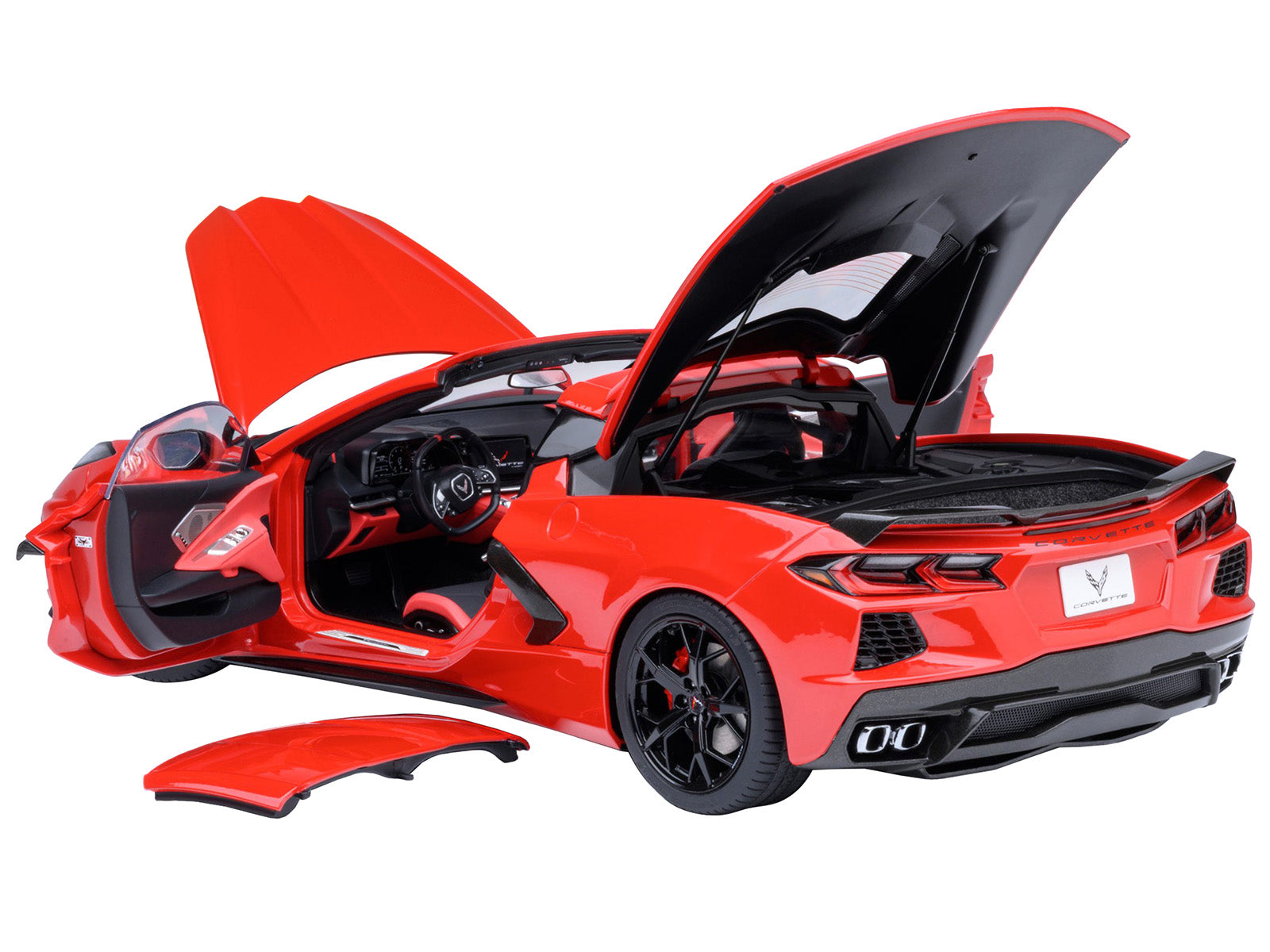 2020 Chevrolet Corvette C8 Stingray Torch Red 1/18 Model Car by Autoart-DiecastModeler.com