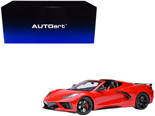 2020 Chevrolet Corvette C8 Stingray Torch Red 1/18 Model Car by Autoart-DiecastModeler.com