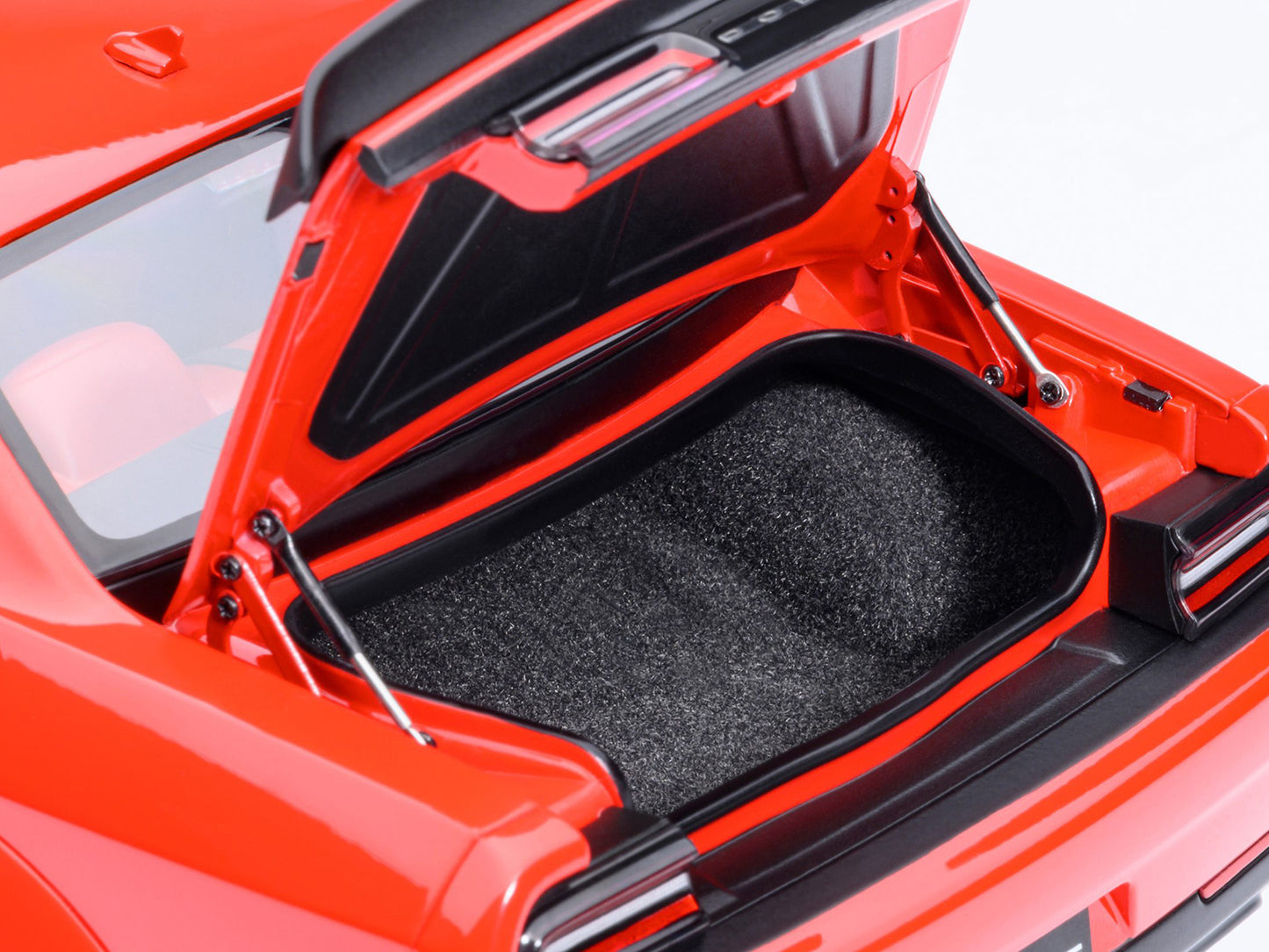 2022 Dodge Challenger SRT Jailbreak Torred with Red Interior 1/18 Model Car by Autoart
