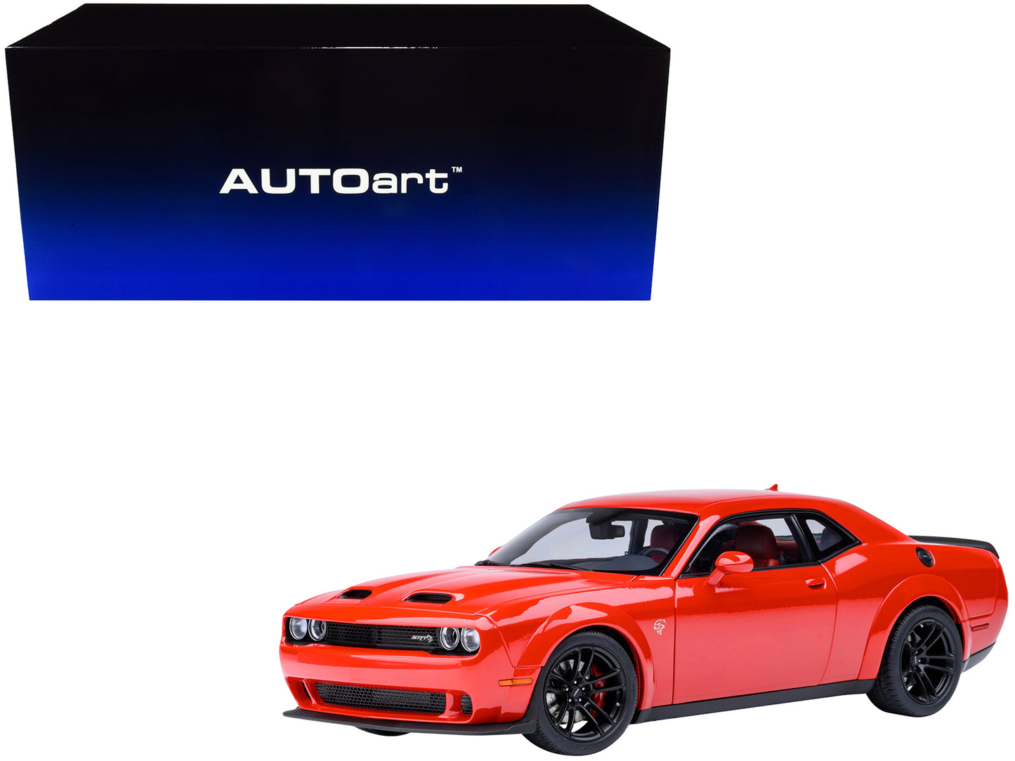 2022 Dodge Challenger SRT Jailbreak Torred with Red Interior 1/18 Model Car by Autoart-DiecastModeler.com