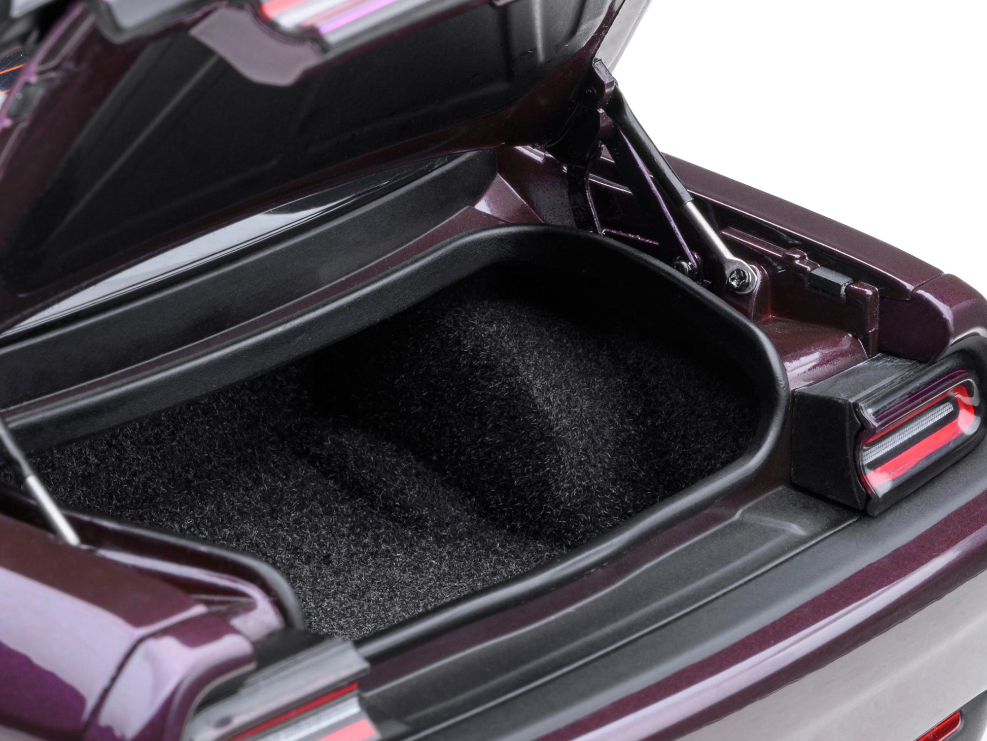 2022 Dodge Challenger R/T Scat Pack Widebody Hellraisin Purple Metallic 1/18 Model Car by Autoart-DiecastModeler.com