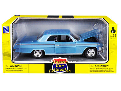 1962 Chevrolet Impala SS Blue 1/25 Diecast Model Car by New Ray