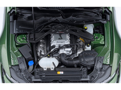 Ford Mustang Shelby GT500 Eruption Green Metallic with White Stripes 1/18 Model Car by Autoart-DiecastModeler.com