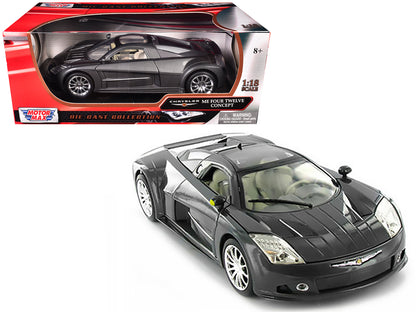 Chrysler Me Four Twelve Concept Car Grey 1/18 Diecast Model Car by Motormax-DiecastModeler.com