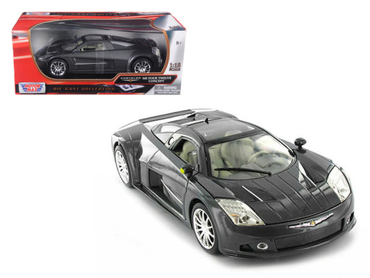 Chrysler Me Four Twelve Concept Car Grey 1/18 Diecast Model Car by Motormax-DiecastModeler.com