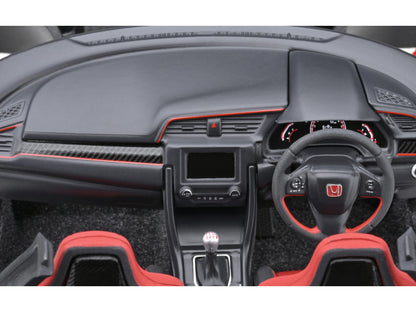 2021 Honda Civic Type R (FK8) RHD (Right Hand Drive) Crystal Black Pearl 1/18 Model Car by Autoart-DiecastModeler.com
