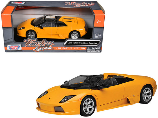 Lamborghini Murcielago Roadster Orange 1/24 Diecast Model Car by Motormax-DiecastModeler.com