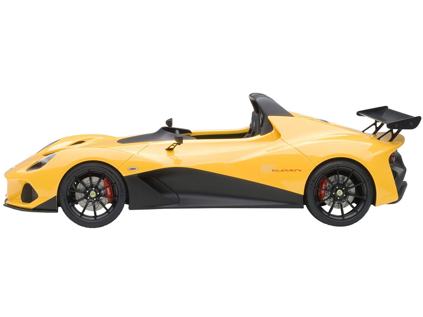 Lotus 3-Eleven Yellow 1/18 Model Car by Autoart-DiecastModeler.com