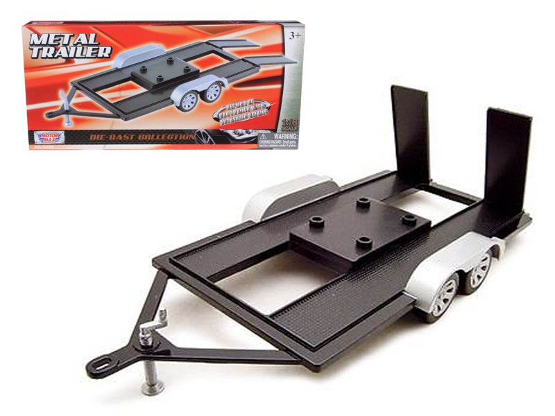 Trailer For 1/18 Scale Diecast Cars by Motormax-DiecastModeler.com
