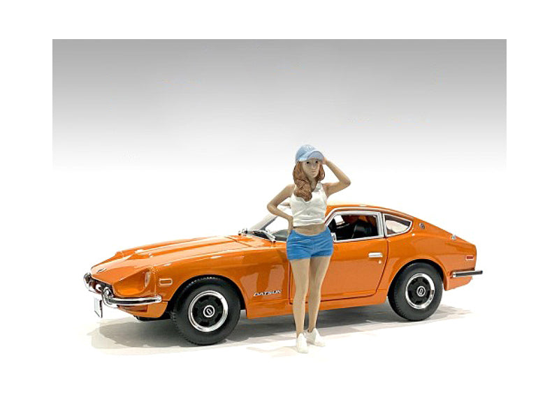 "Car Meet 2" Figurine III for 1/18 Scale Models by American Diorama-DiecastModeler.com