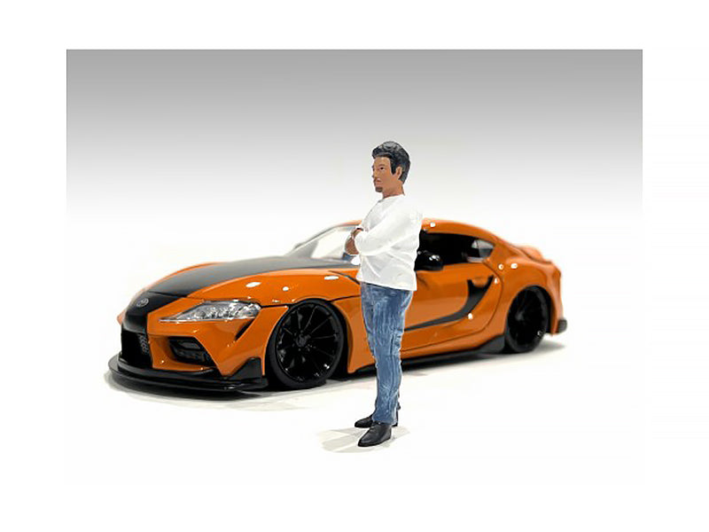 "Car Meet 3" Figure 8 for 1/18 Scale Models by American Diorama-DiecastModeler.com