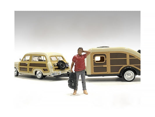 "Campers" Figure 4 for 1/18 Scale Models by American Diorama-DiecastModeler.com