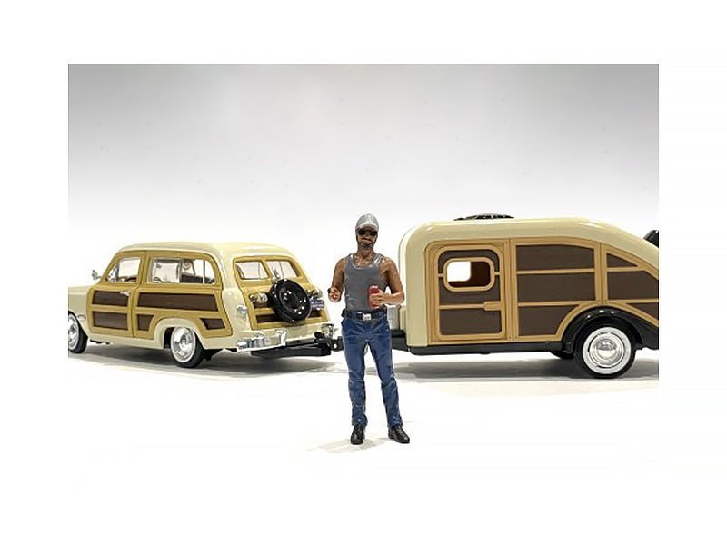 "Campers" Figure 5 for 1/18 Scale Models by American Diorama-DiecastModeler.com