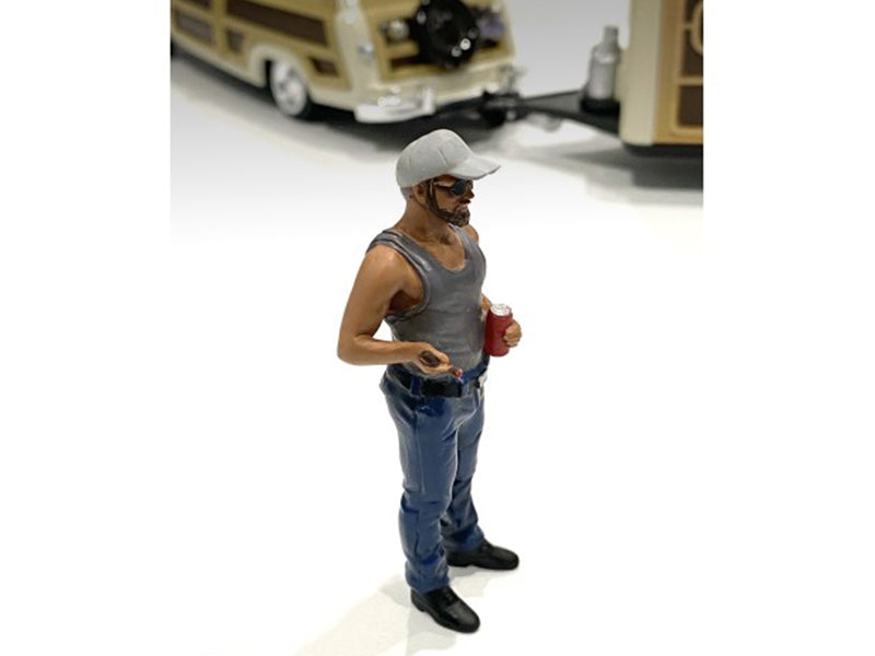 "Campers" Figure 5 for 1/18 Scale Models by American Diorama-DiecastModeler.com