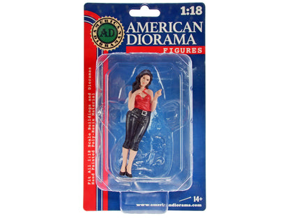 "Pin-Up Girls" Peggy Figure for 1/18 Scale Models by American Diorama-DiecastModeler.com