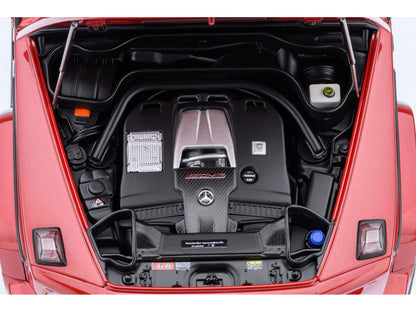 2019 Mercedes-Benz AMG G63 Cardinal Red Metallic 1/18 Model Car by Autoart