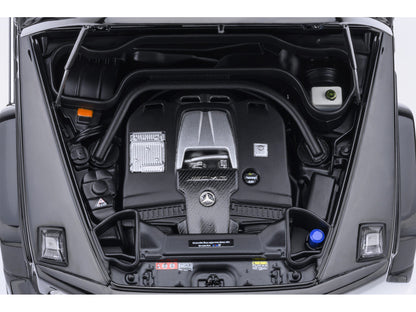 2019 Mercedes-Benz AMG G63 Black with Red Interior 1/18 Model Car by Autoart