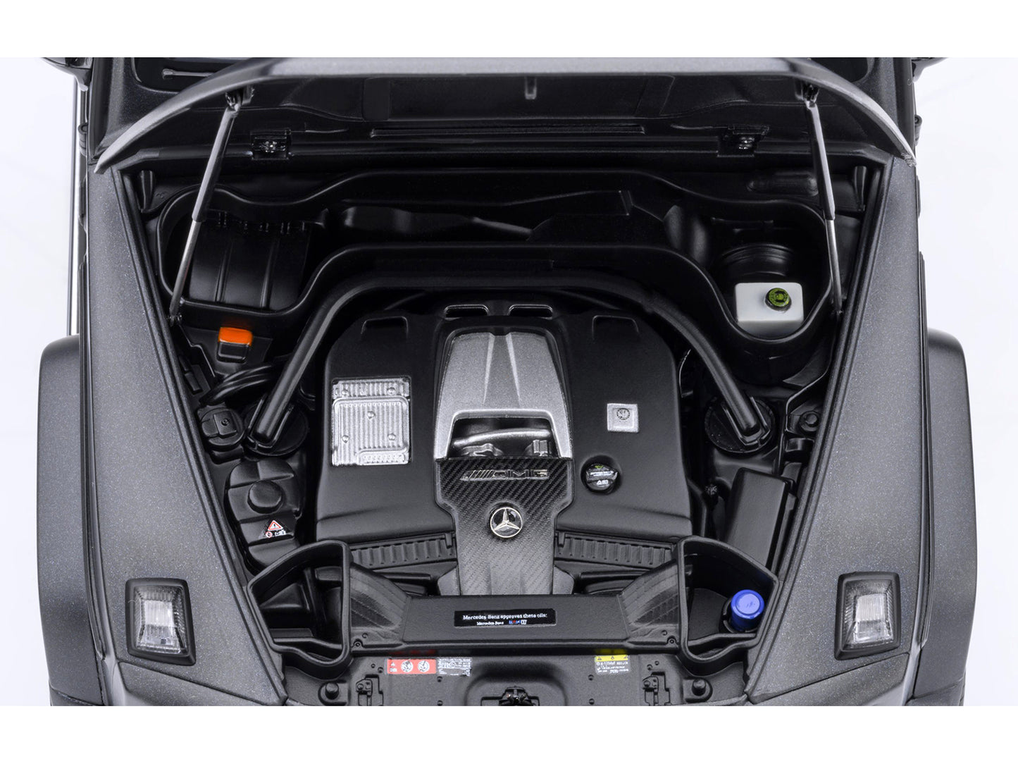 2019 Mercedes-Benz AMG G63 Matt Black 1/18 Model Car by Autoart