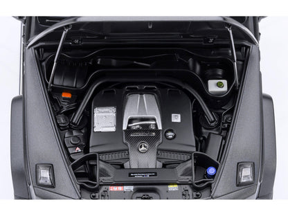 2019 Mercedes-Benz AMG G63 Matt Black 1/18 Model Car by Autoart