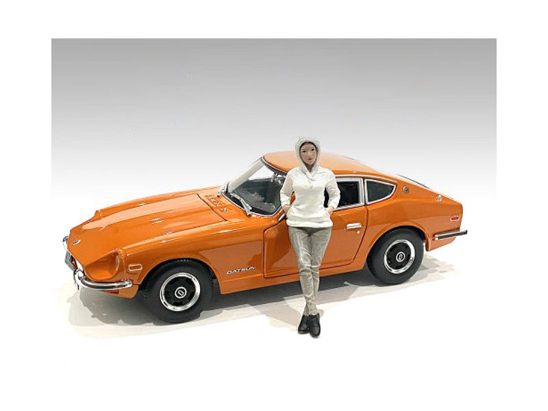 "Car Meet 2" Figurine I for 1/24 Scale Models by American Diorama-DiecastModeler.com