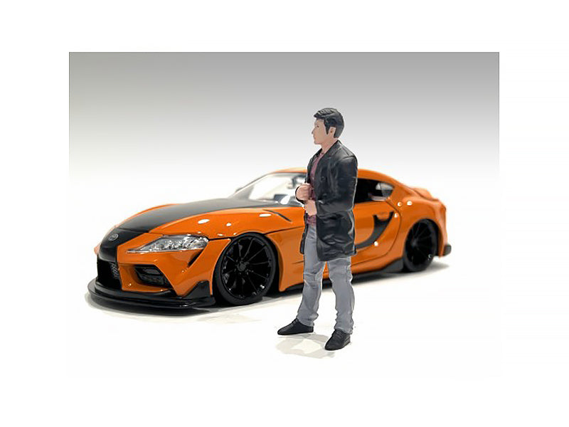 "Car Meet 3" Figurine 3 for 1/24 Scale Models by American Diorama-DiecastModeler.com