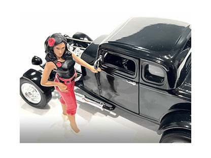 "Pin-Up Girls" Carroll Figure for 1/24 Scale Models by American Diorama-DiecastModeler.com